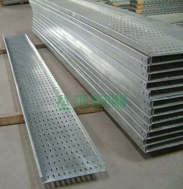 Thang máng cáp giá rẻ mạ kẽm tại Đồng Nai
