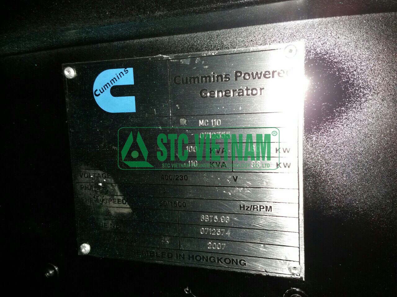 Cummins 110 Kva (Used)