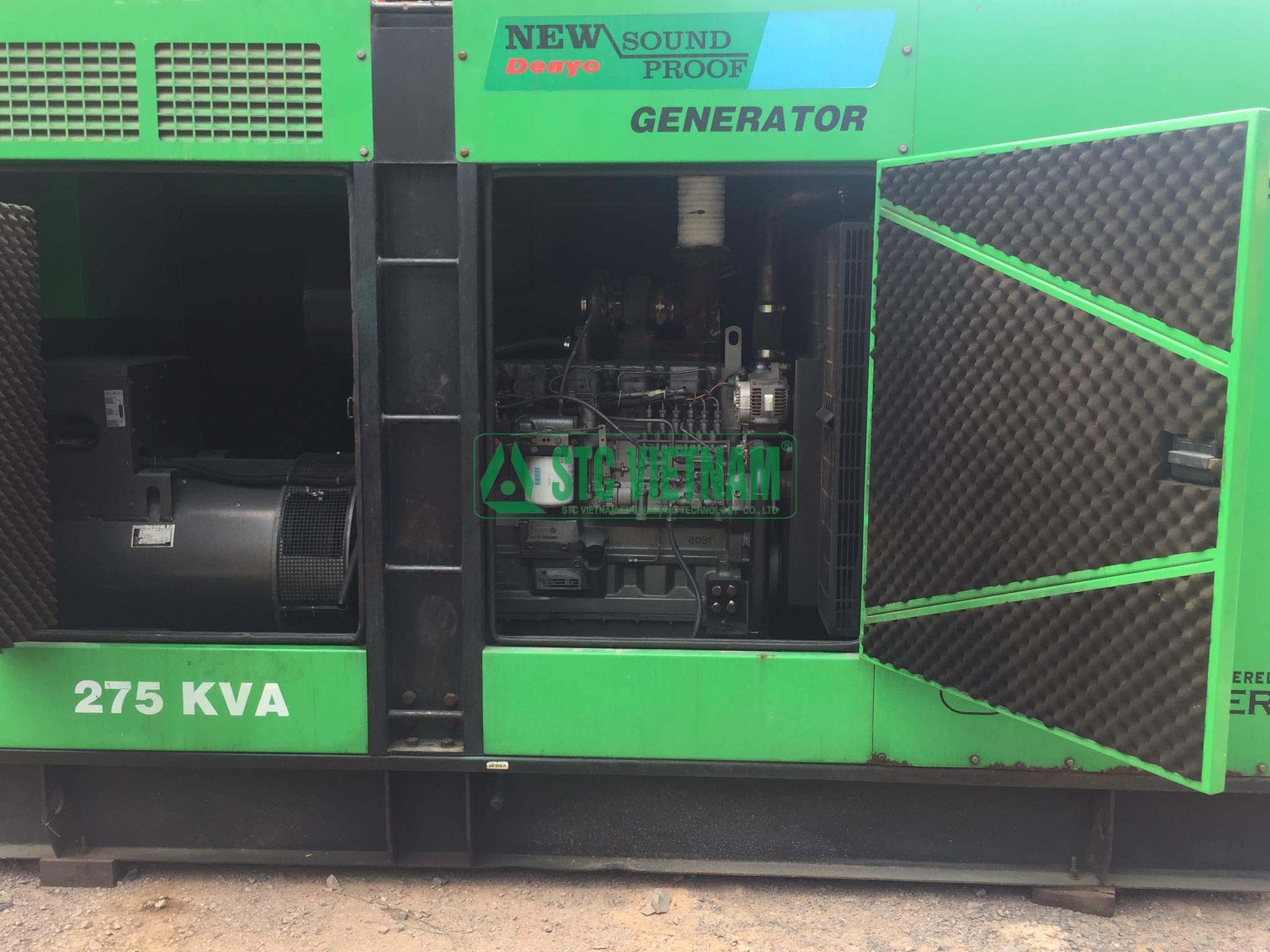 Máy phát điện cũ Johndeere 250 Kva