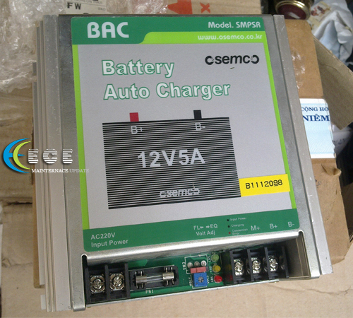 Automatic battery chargers for generators