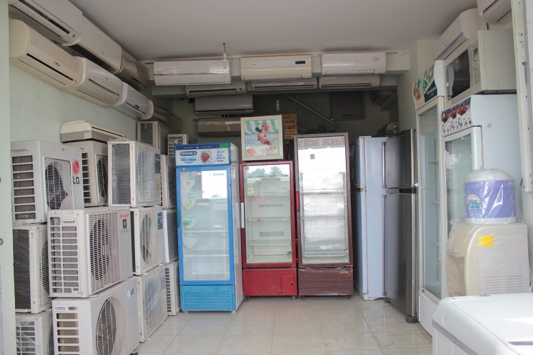 Thu mua tủ lạnh, tủ đông, máy lạnh cũ tại TP Hồ Chí Minh