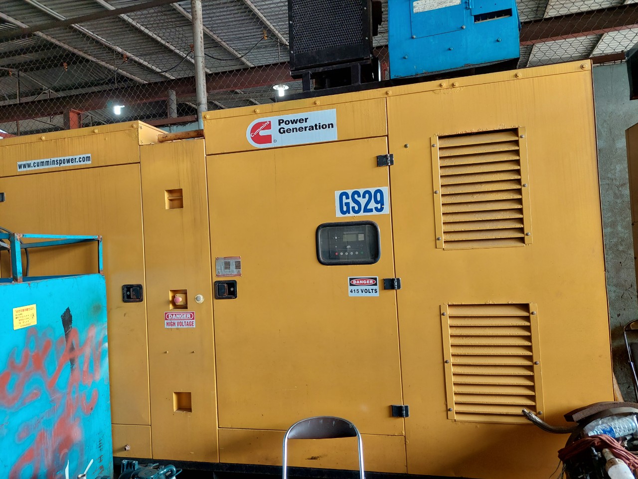 Máy phát điện cũ 550 Kva – QSX15