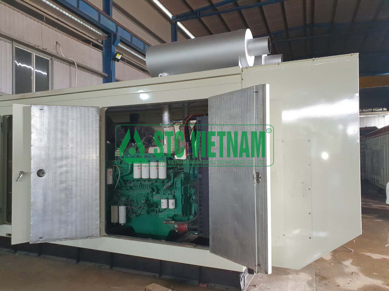 Máy phát điện cũ 1000 Kva Cummins